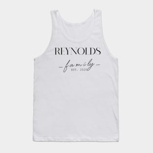 Reynolds Family EST. 2020, Surname, Reynolds Tank Top